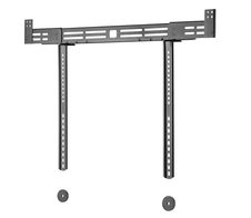 Neomounts AWL29-750BL1 universelle Videobar-/Sounbar-/Lautsprecher-Halterung, tiefenverstellbar (0-4,2 cm) - Schwarz