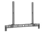 Neomounts AWL29-750BL1 universelle Videobar-/Sounbar-/Lautsprecher-Halterung, tiefenverstellbar (0-4,2 cm) - Schwarz
