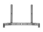Neomounts AWL29-750BL1 universelle Videobar-/Sounbar-/Lautsprecher-Halterung, tiefenverstellbar (0-4,2 cm) - Schwarz
