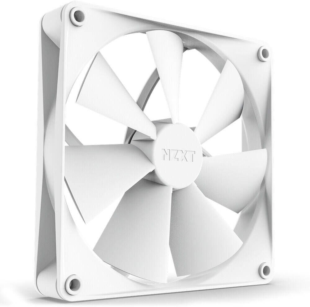 NZXT F140P - Gehäuselüfter, Matt Weiß