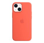 Apple Silikon Case mit MagSafe für Apple iPhone 13 mini, nektarine