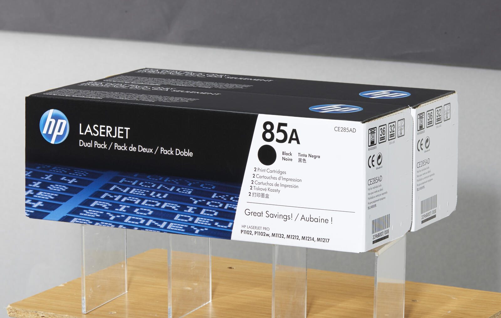 HP Original 85A Toner Doppelpack schwarz 2 x 1.600 Seiten (CE285AD)