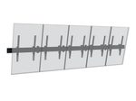 Hagor comPROnents® Menuboard Wandhalterung für 5 Displays 46-65 Zoll