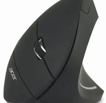 Acer vertikale ergonomische kabellose Maus 1600 dpi, 2.4 GHz, Schwarz