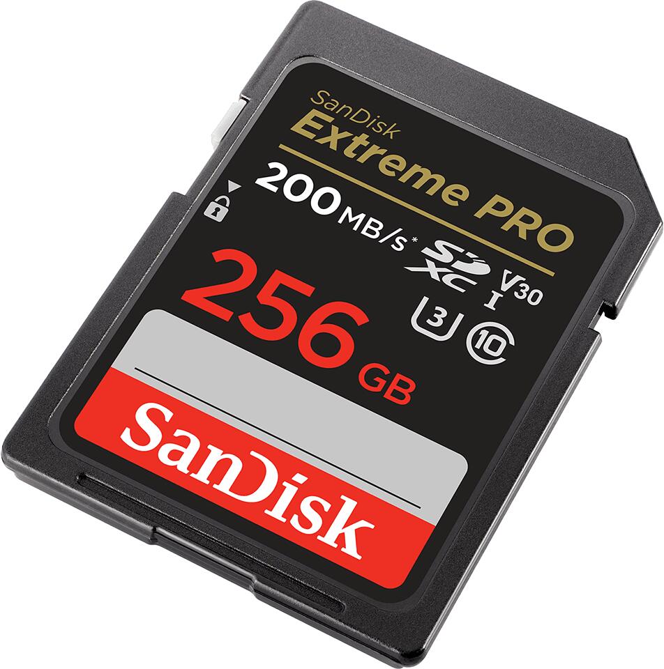 SanDisk Extreme PRO SDXC Speicherkarte 256GB