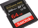 SanDisk Extreme PRO SDXC Speicherkarte 64GB
