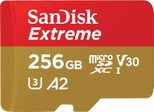 SanDisk Extreme® microSDXC 256GB + SD Adapter