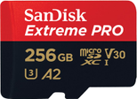 SanDisk Extreme® PRO microSDXC Speicherkarte 256GB mit SD-Adapter