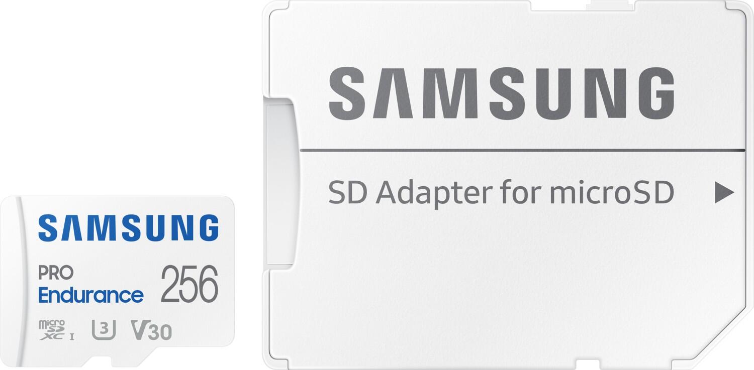 Samsung PRO Endurance MicroSDHC 256GB Kit