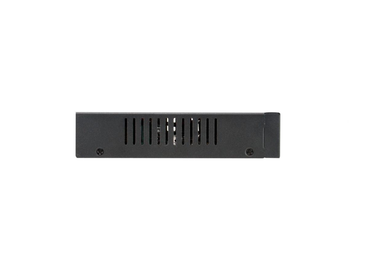 LevelOne Switch 10 Fast Ethernet-Ports mit 8 PoE-Ports 120W 2 Uplink Gigabit-Ports (FGP-1031)
