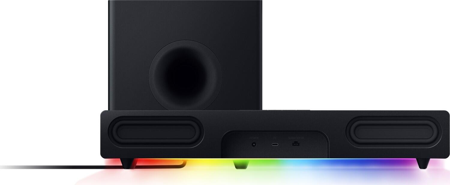 Razer Leviathan V2 PC-Gaming-Soundbar mit Subwoofer