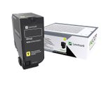 Lexmark Original Toner Standard Variante - CS735 gelb 12500 Seiten (71C0X40)