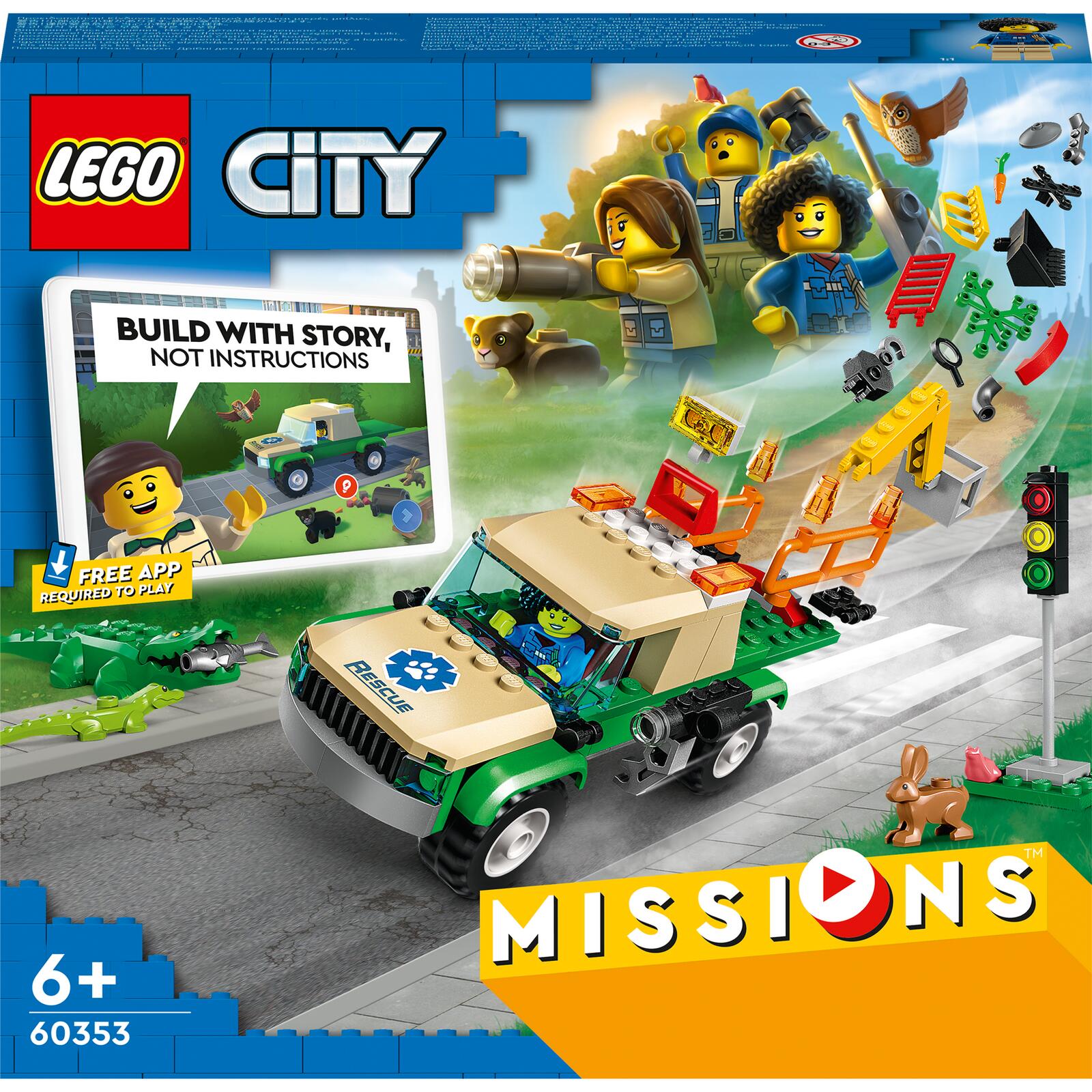 LEGO® City Tierrettungsmissionen 60353