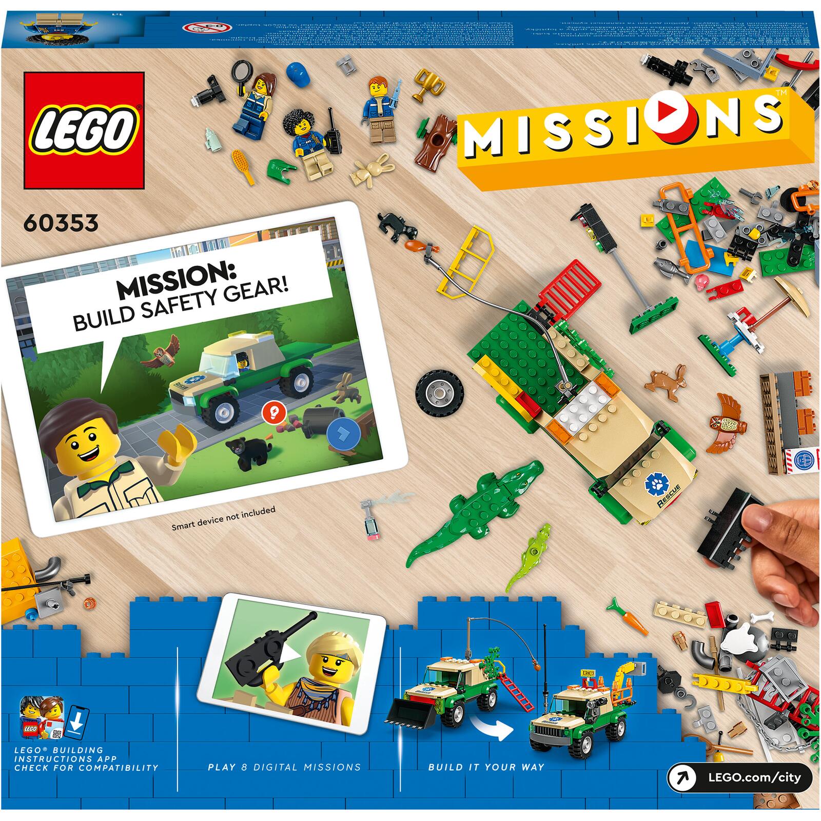 LEGO® City Tierrettungsmissionen 60353