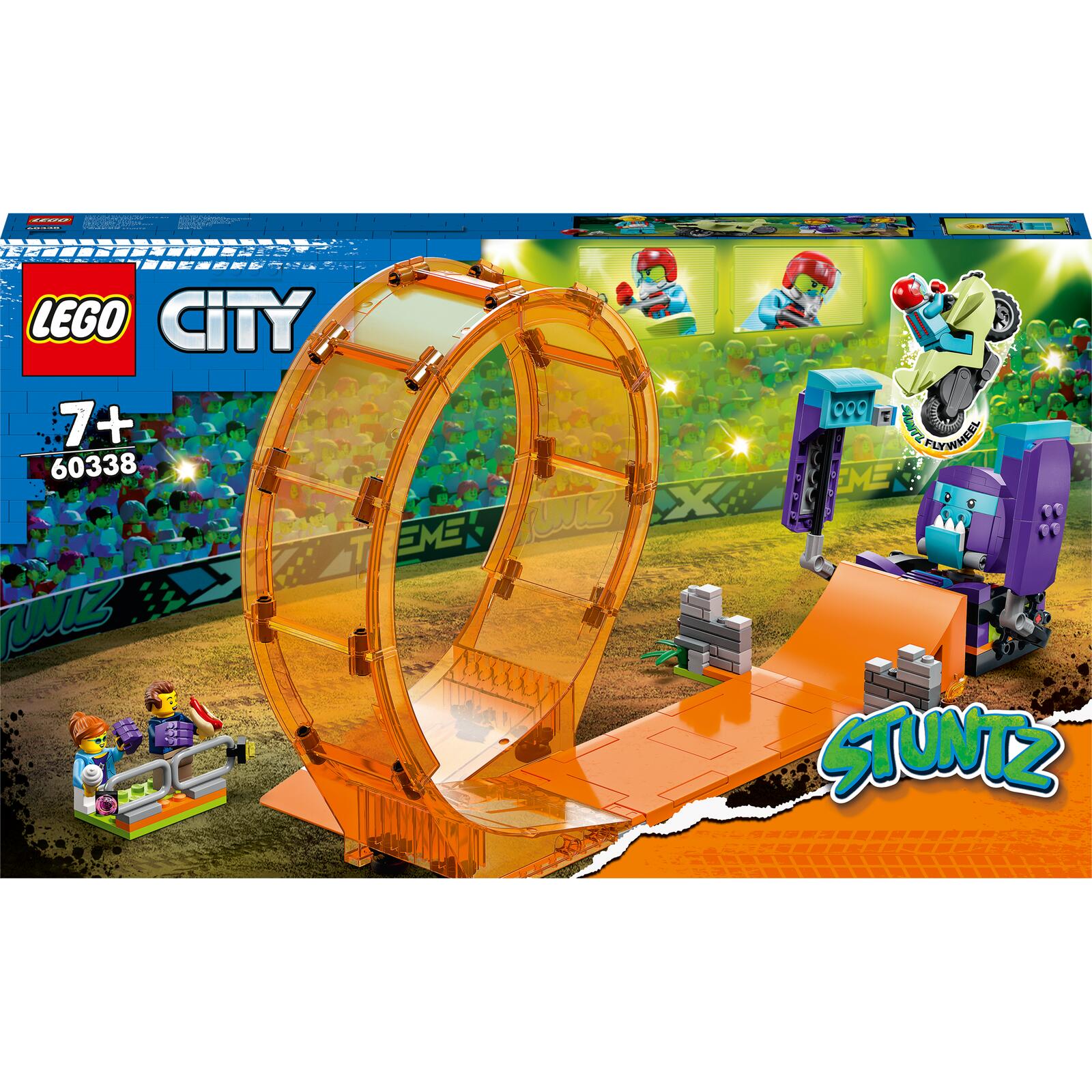 LEGO® City Schimpansen-Stuntlooping 60338