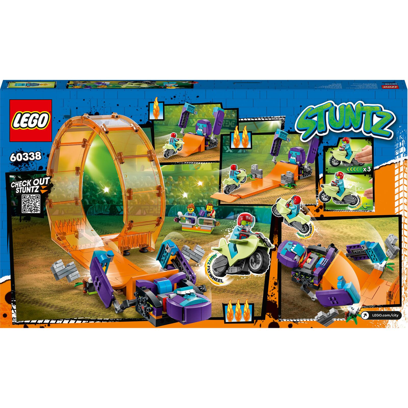 LEGO® City Schimpansen-Stuntlooping 60338