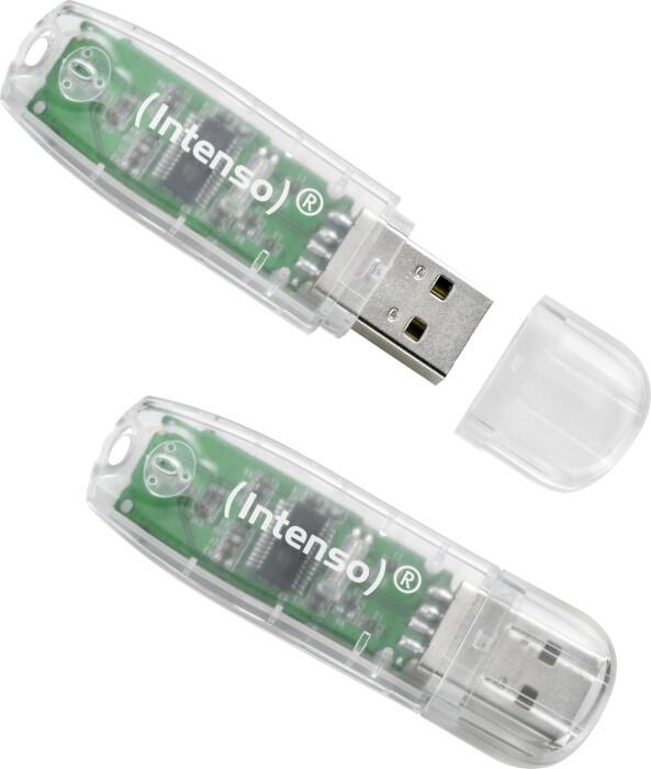 Intenso Rainbow Line 32GB - Transparent