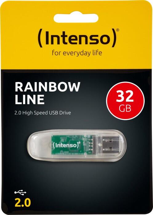 Intenso Rainbow Line 32GB - Transparent