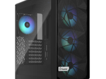 Fractal Meshify 2 Compact Lite RGB TG Light tint - Black