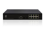 LevelOne Switch 10 Gigabit Ethernet-Ports mit 8 Gigabit-Ports, 2 Gigabit SFP (GEL-1061)