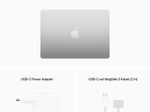 Apple MacBook Air 34,5cm (13,6") silber