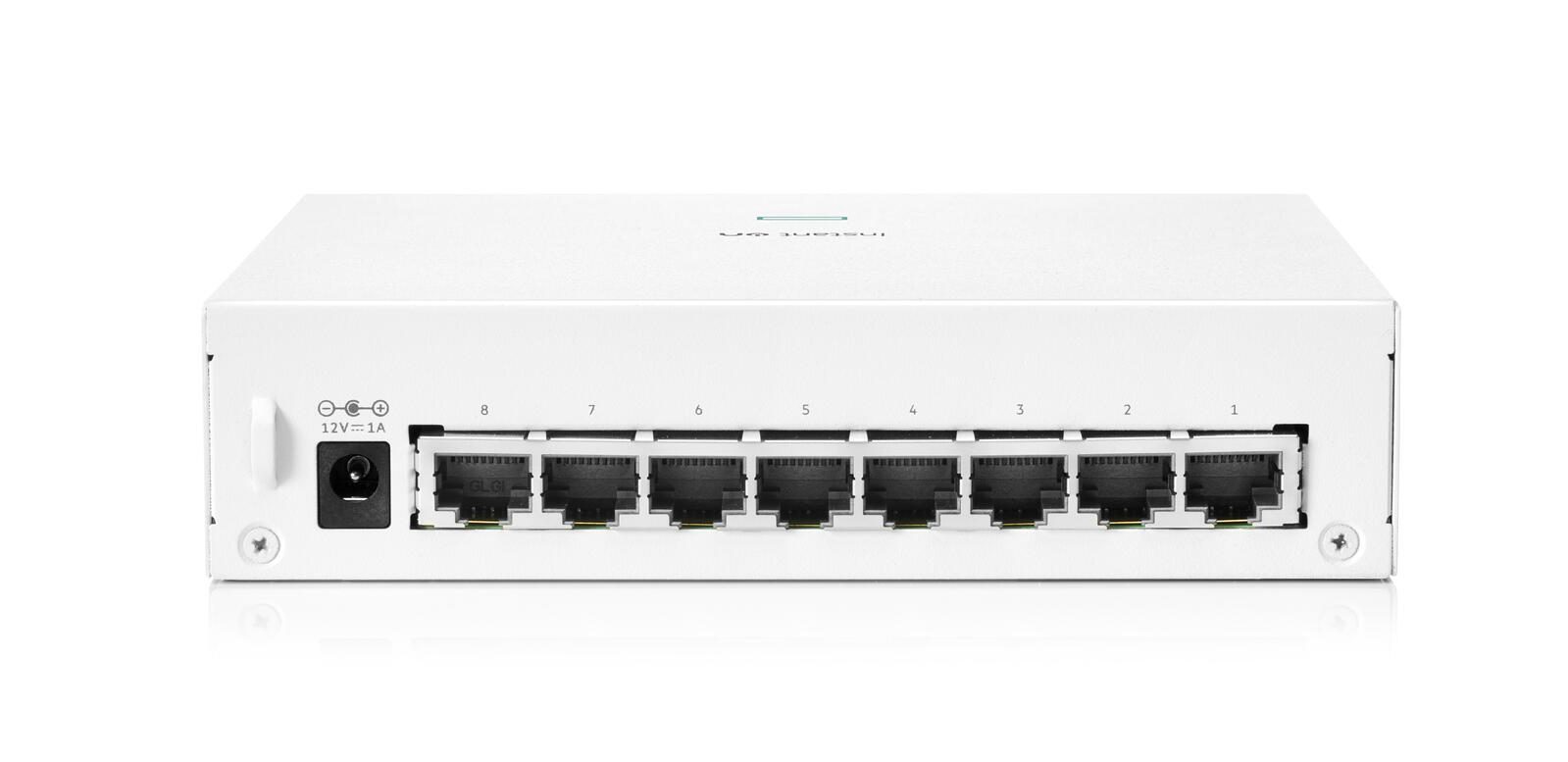 HPE Networking Instant On 1430 8G lüfterlos unmanaged Gigabit Switch EU (R8R45A)