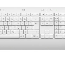 Logitech Signature MK650 Combo kabelloses Tastatur Maus Set - QWERTZ DE - grauweiß