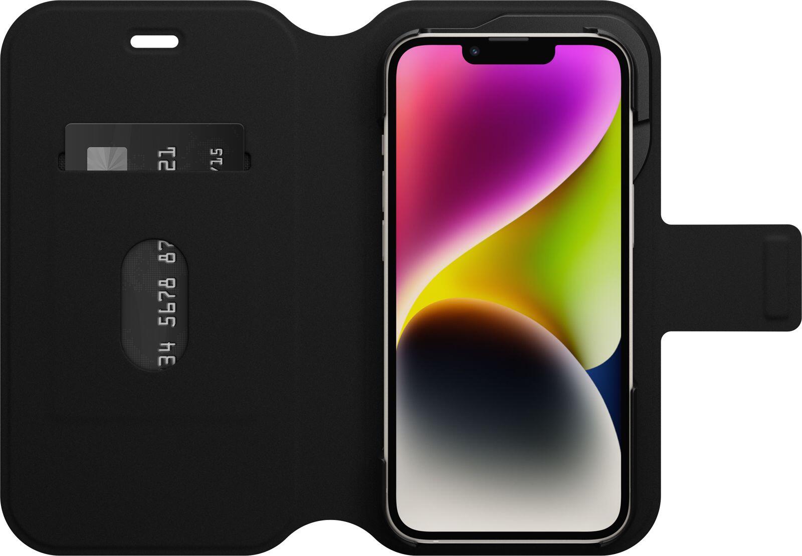 OtterBox Strada Via Series Case für das Apple iPhone 13 & 14 - Black (Retail)