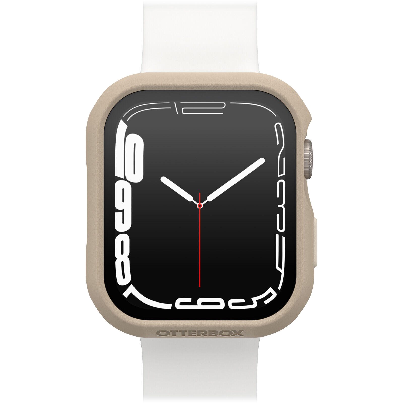 OtterBox Eclipse Case mit Displayschutz für die Apple Watch 7-9, 41mm - Don't Even Chai (Beige)