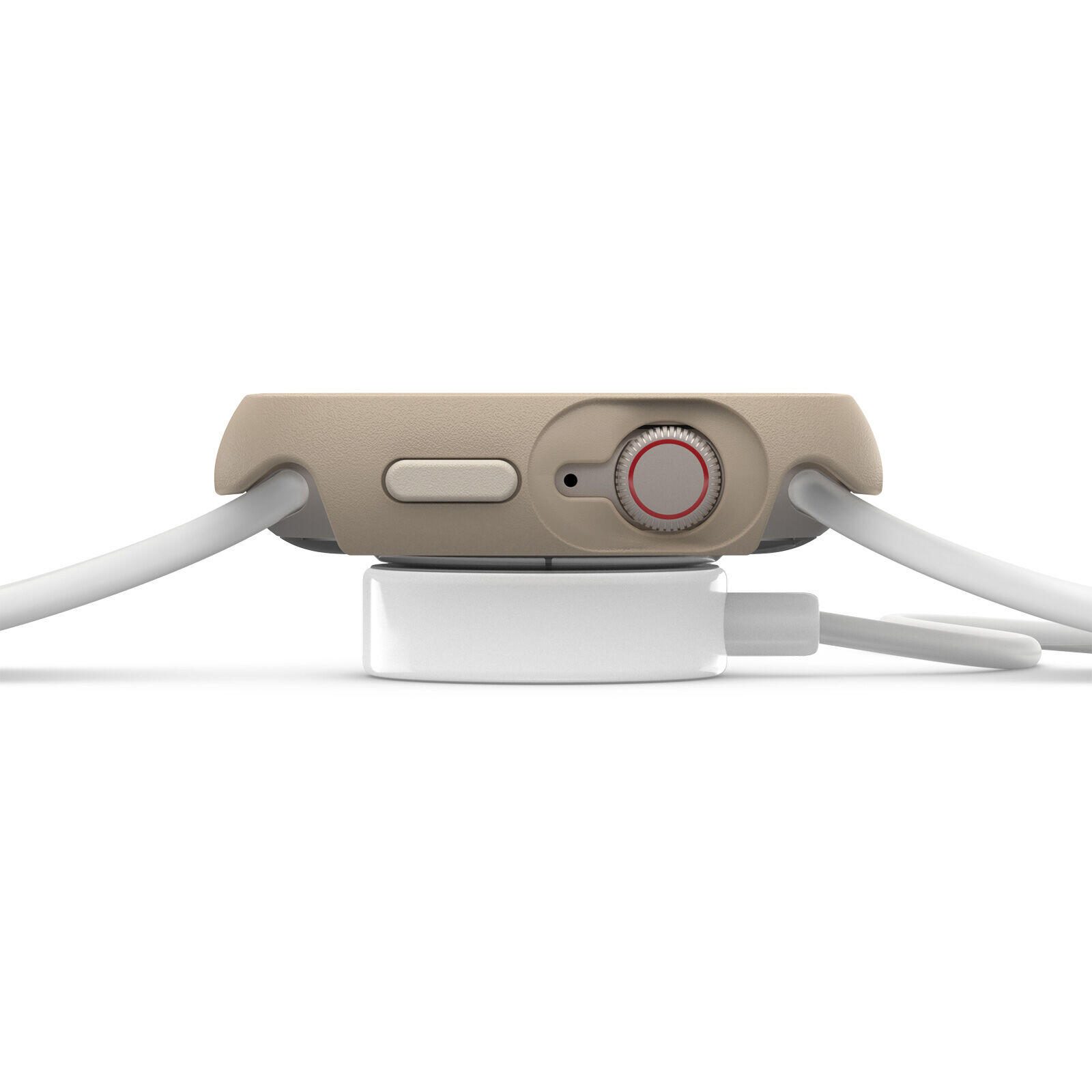 OtterBox Eclipse Case mit Displayschutz für die Apple Watch 7-9, 41mm - Don't Even Chai (Beige)