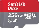 SanDisk Ultra microSDXC Speicherkarte 256GB + SD Adapter