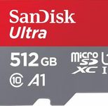SanDisk Ultra microSDXC Speicherkarte 512GB + SD Adapter