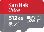 SanDisk Ultra microSDXC Speicherkarte 512GB + SD Adapter