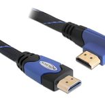 DeLOCK Kabel HDMI High Speed mit Ethernet gewinkelt 2m