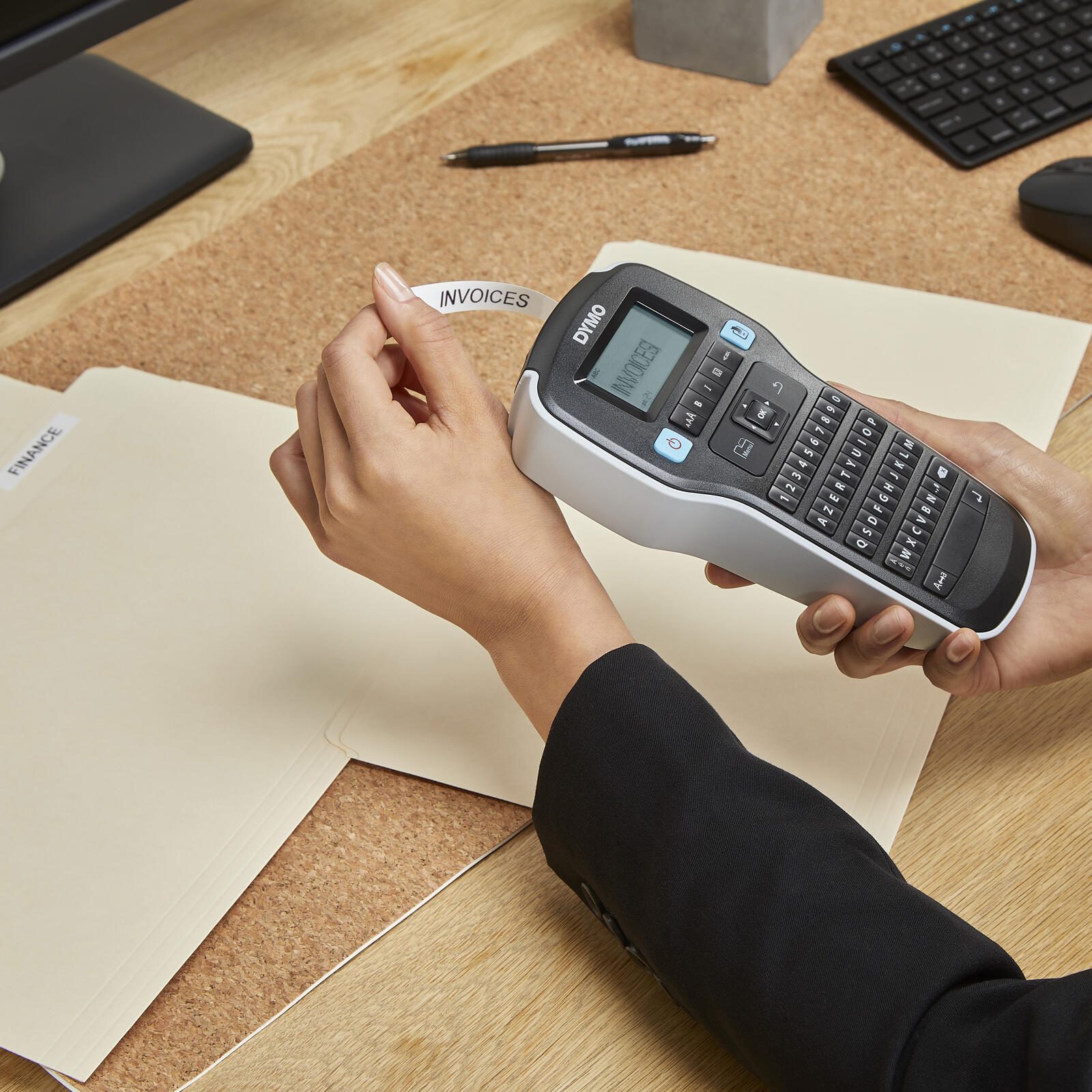 DYMO® LabelManager™™ 160 / Beschriftungsgerät - QWERTZ-Tastatur