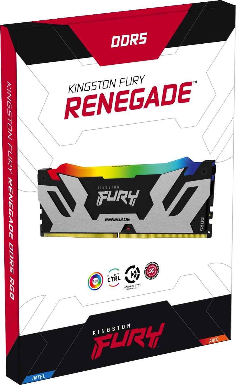 Kingston FURY Renegade RGB Kit - 32GB, on-die ECC