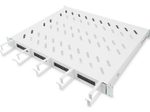 Digitus Fachboden 19"-Schränke festeinbau für 600mm Tiefe bis 120kg 1HE inkl. Kabelmanagement RAL7035 grau (DN-97680)