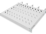 Digitus Fachboden 19"-Schränke festeinbau für 600mm Tiefe bis 120kg 1HE inkl. Kabelmanagement RAL7035 grau (DN-97680)