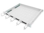 Digitus Fachboden 19"-Schränke festeinbau für 600mm Tiefe bis 120kg 1HE inkl. Kabelmanagement RAL7035 grau (DN-97680)