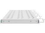 Digitus Fachboden 19"-Schränke festeinbau für 600mm Tiefe bis 120kg 1HE inkl. Kabelmanagement RAL7035 grau (DN-97680)