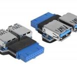 Delock USB 3.0 Pin Header USB-Adapter Typ A (W)