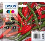 Epson Original 503XL Chilischoten Druckerpatronen - 4er Multipack (C13T09R64010)