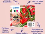 Epson Original 503XL Chilischoten Druckerpatronen - 4er Multipack (C13T09R64010)