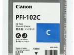 Canon Original PFI-102C Druckerpatrone - cyan 740 Seiten
