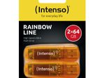 Intenso Rainbow Line 2x 64GB - orange
