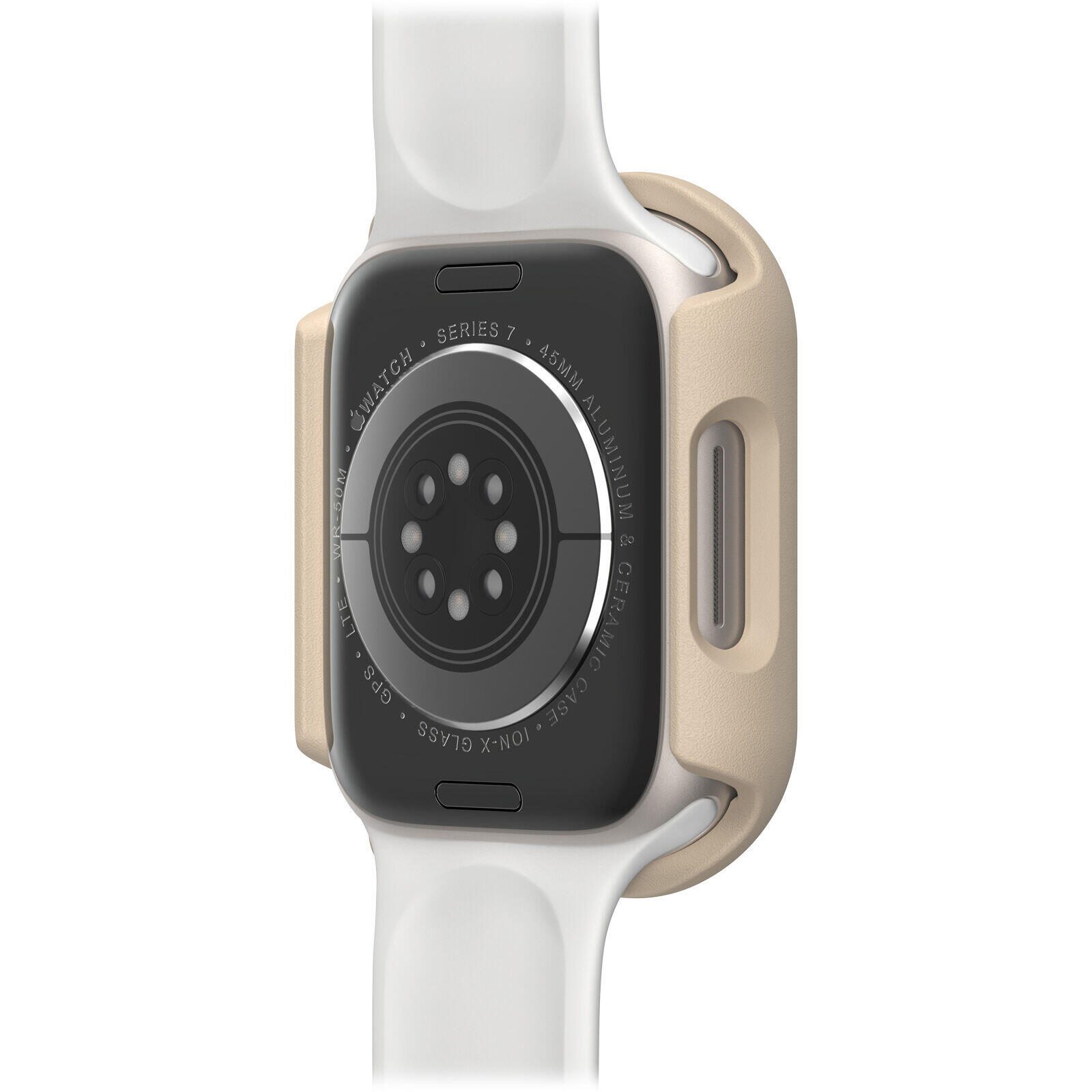 OtterBox Eclipse Case mit Displayschutz für die Apple Watch 7-9, 45mm - Don't Even Chai (Beige)