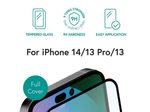 eSTUFF Titan Shield Screen Protector für das Apple iPhone 16e/14/13 Pro/13 - Full Cover