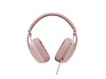 Logitech Zone Vibe 100 Headset (kabellos, rosa)