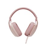 Logitech Zone Vibe 100 Headset (kabellos, rosa)