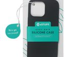 eSTUFF Madrid Silk-touch Silikon Case für das iPhone 14 Pro Max - Black